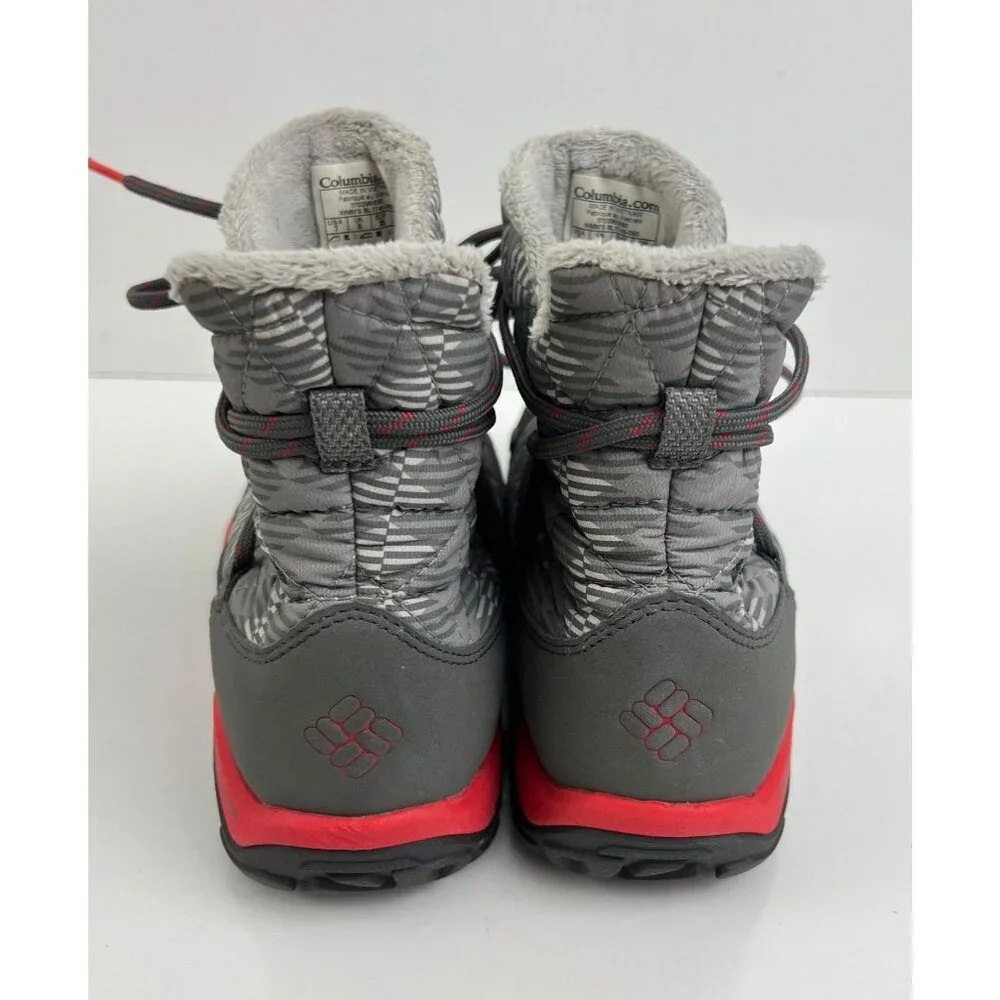 Columbia Loveland Shorty Omni-Heat Snow  Boots‎ in a grey w/red Size 7 M